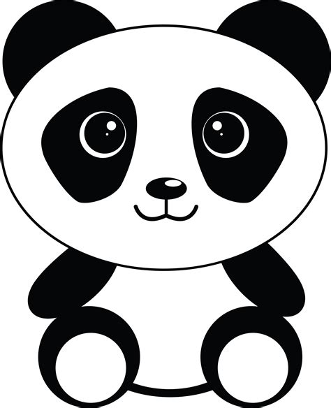 Free Printable Panda Face